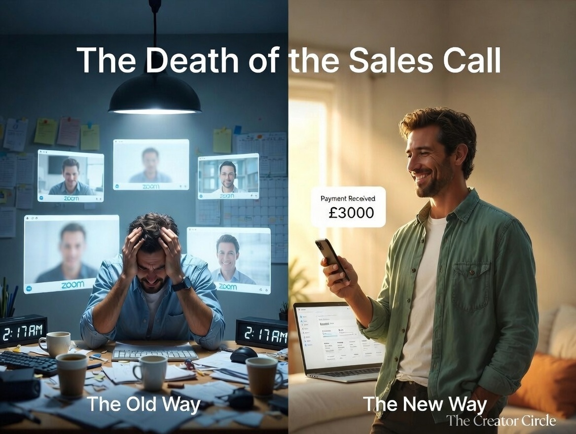 The Death of the Sales Call: Why High-Ticket Experts are Deleting Zoom.