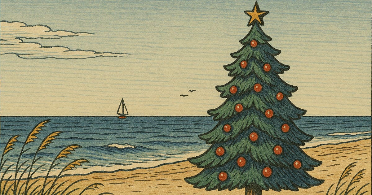 Gulf Coast Christmas Lights Map