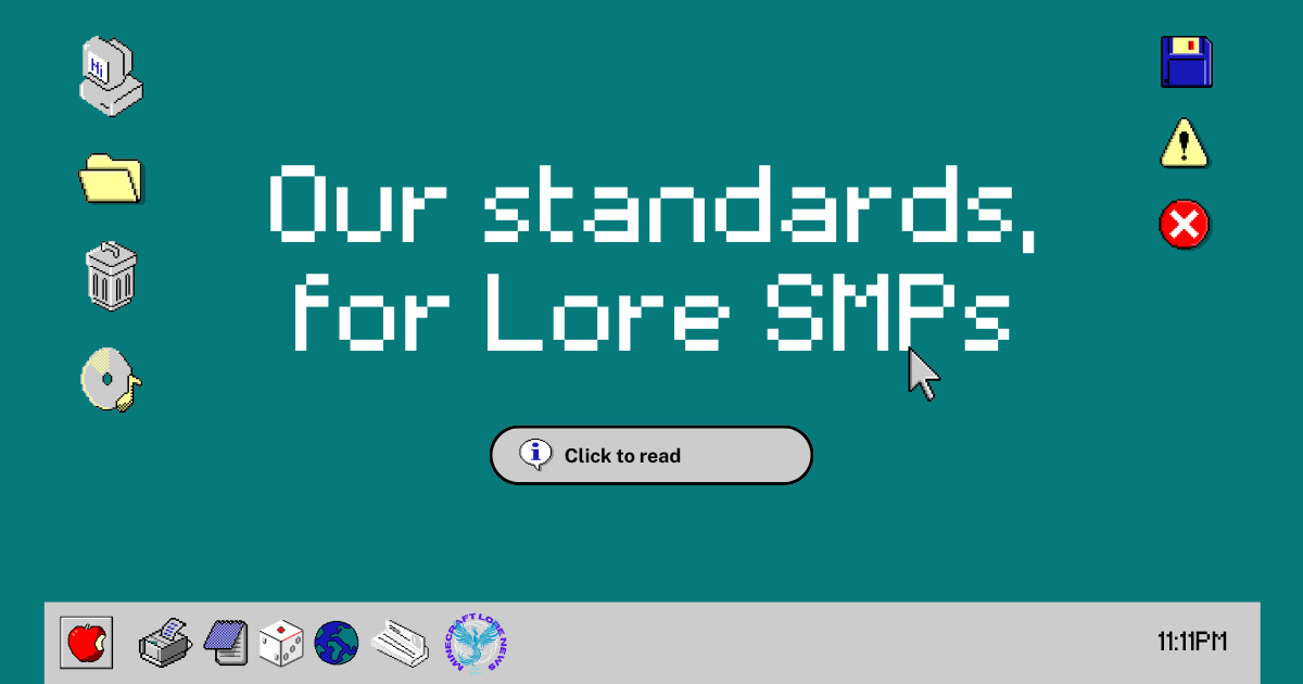 Standards for Lore SMPs