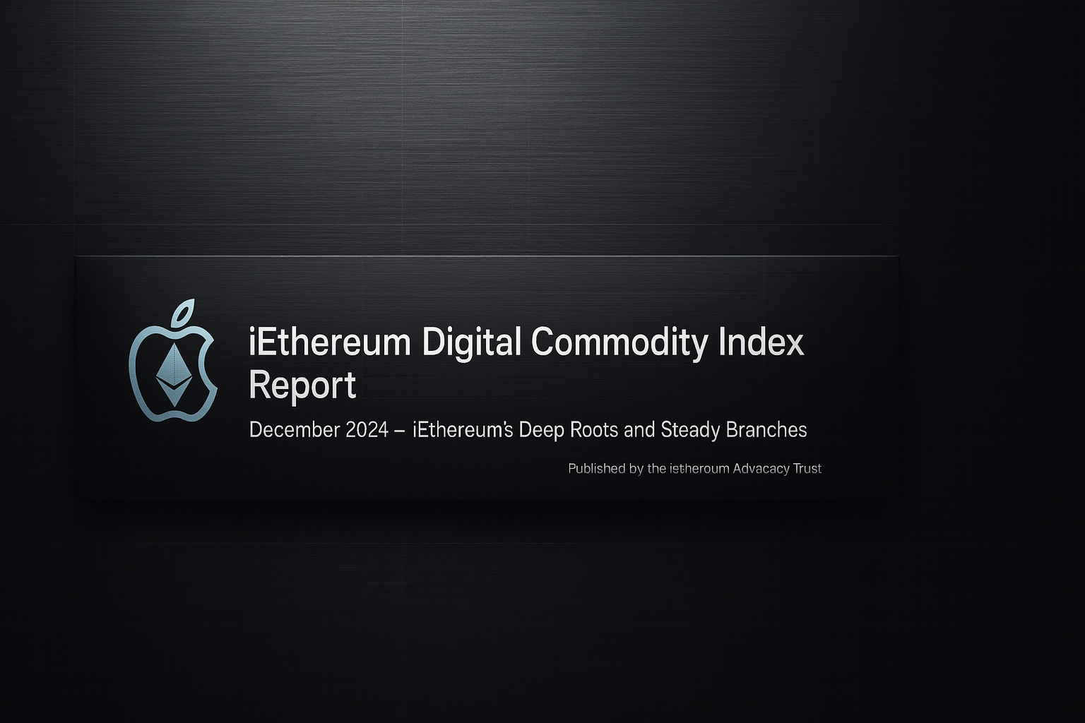 December 2024 iEthereum Digital Commodity Index Report