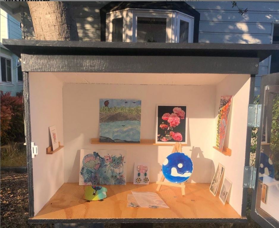 Oakland’s ‘Tiny’ Art Gallery Movement