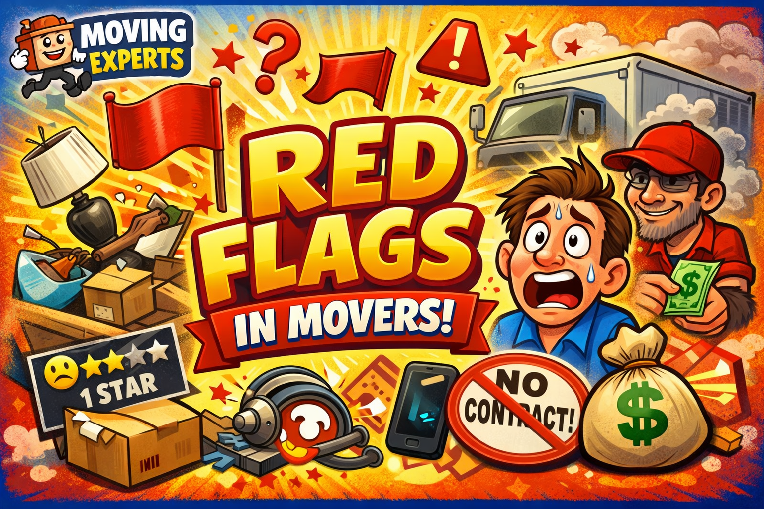 Red Flags to Watch for When Hiring Movers 🚚⚠️