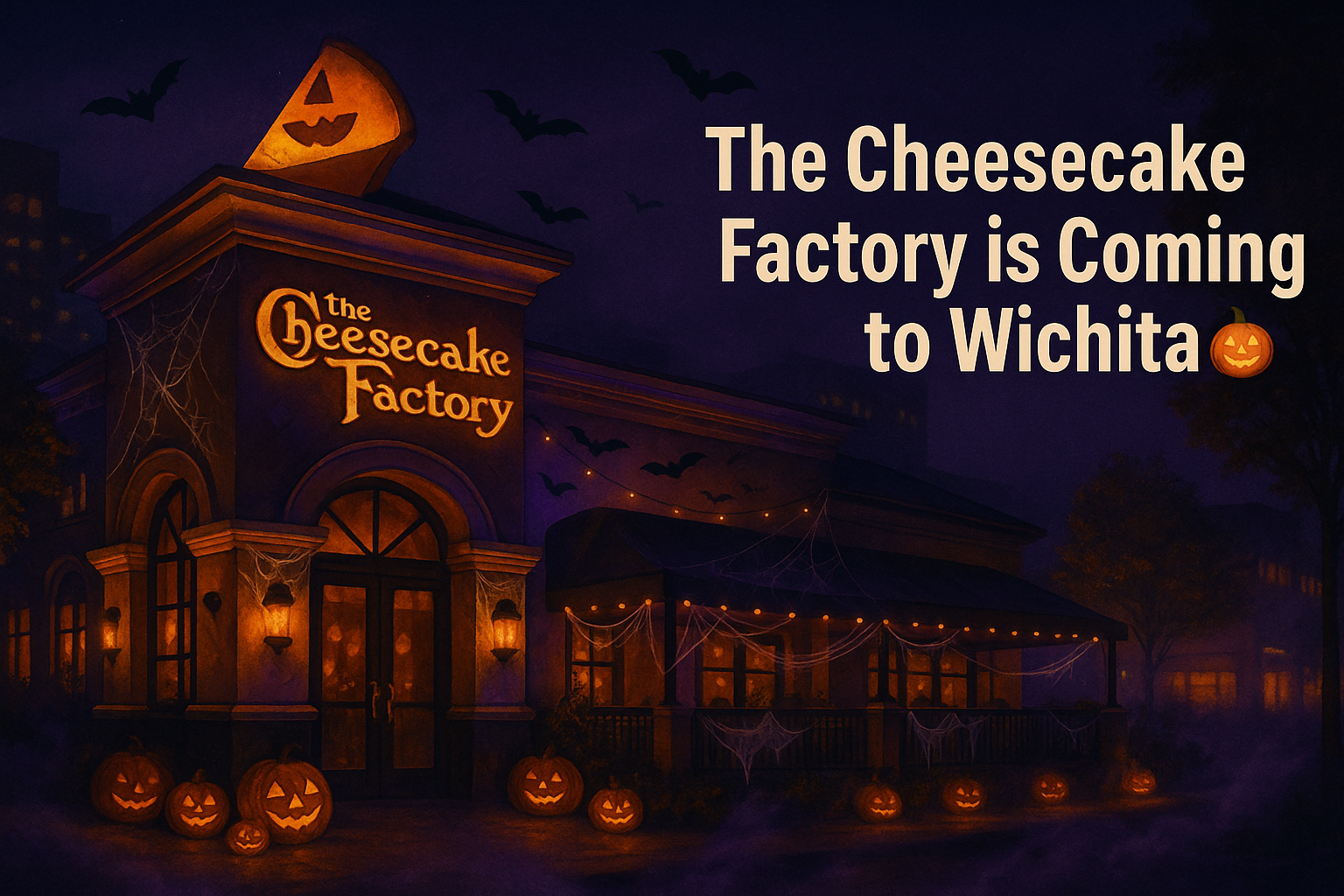 Bundle Up, Wichita — Trick-or-Treat & Cheesecake Are Here!