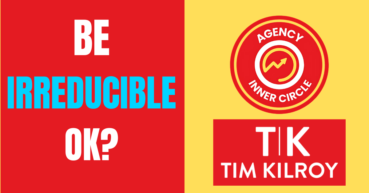 Be Irreducible, For Goodness Sakes