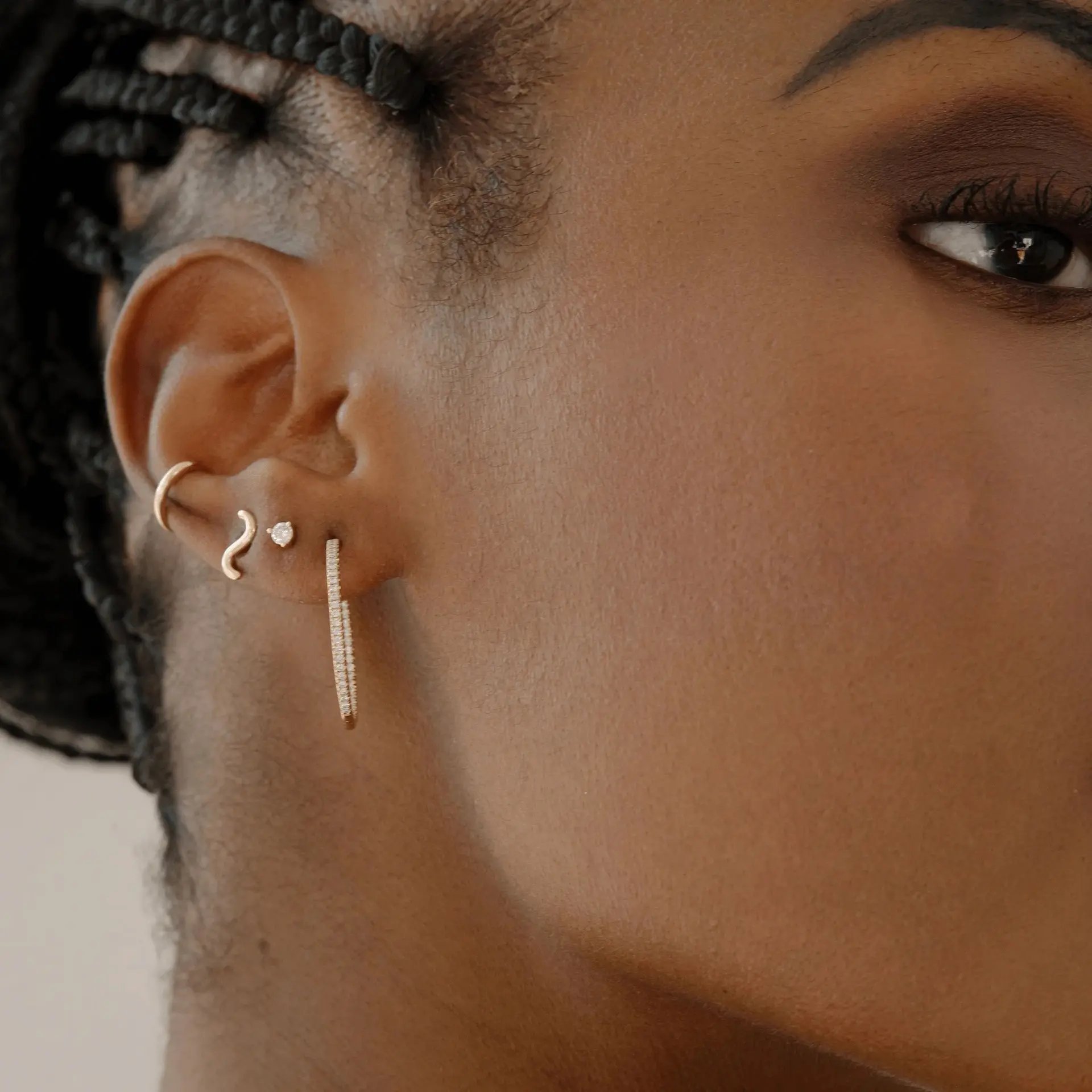 Creating Trendy Earring Stacking Looks