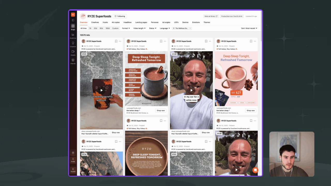 🍄 Ryze Mushroom Coffee Funnel Breakdown: How They Built a Subscription Empire