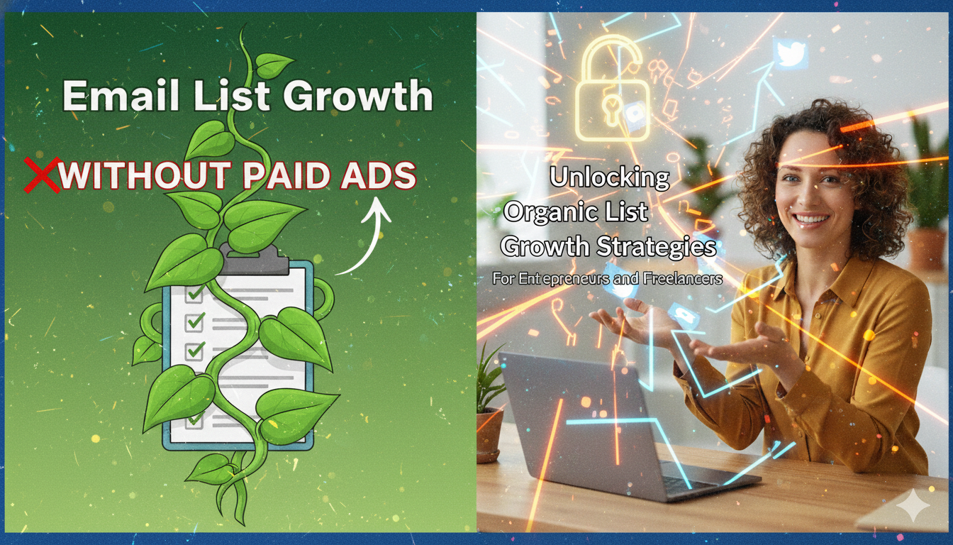 Email list Growth Without Paid Ads