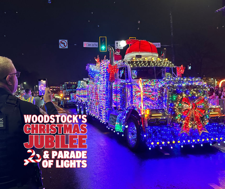 Get Ready for Woodstock’s 28th Annual Christmas Jubilee & Parade of Lights!