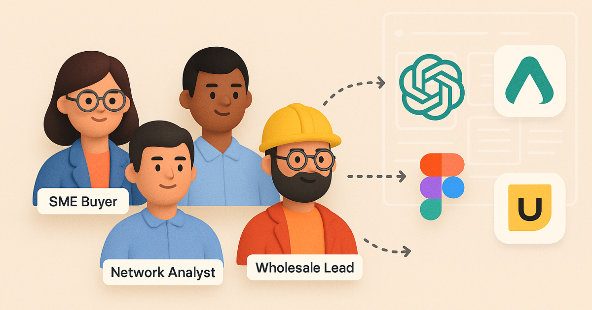 How I Built 3 Personas Using AI: A Designer’s Workflow