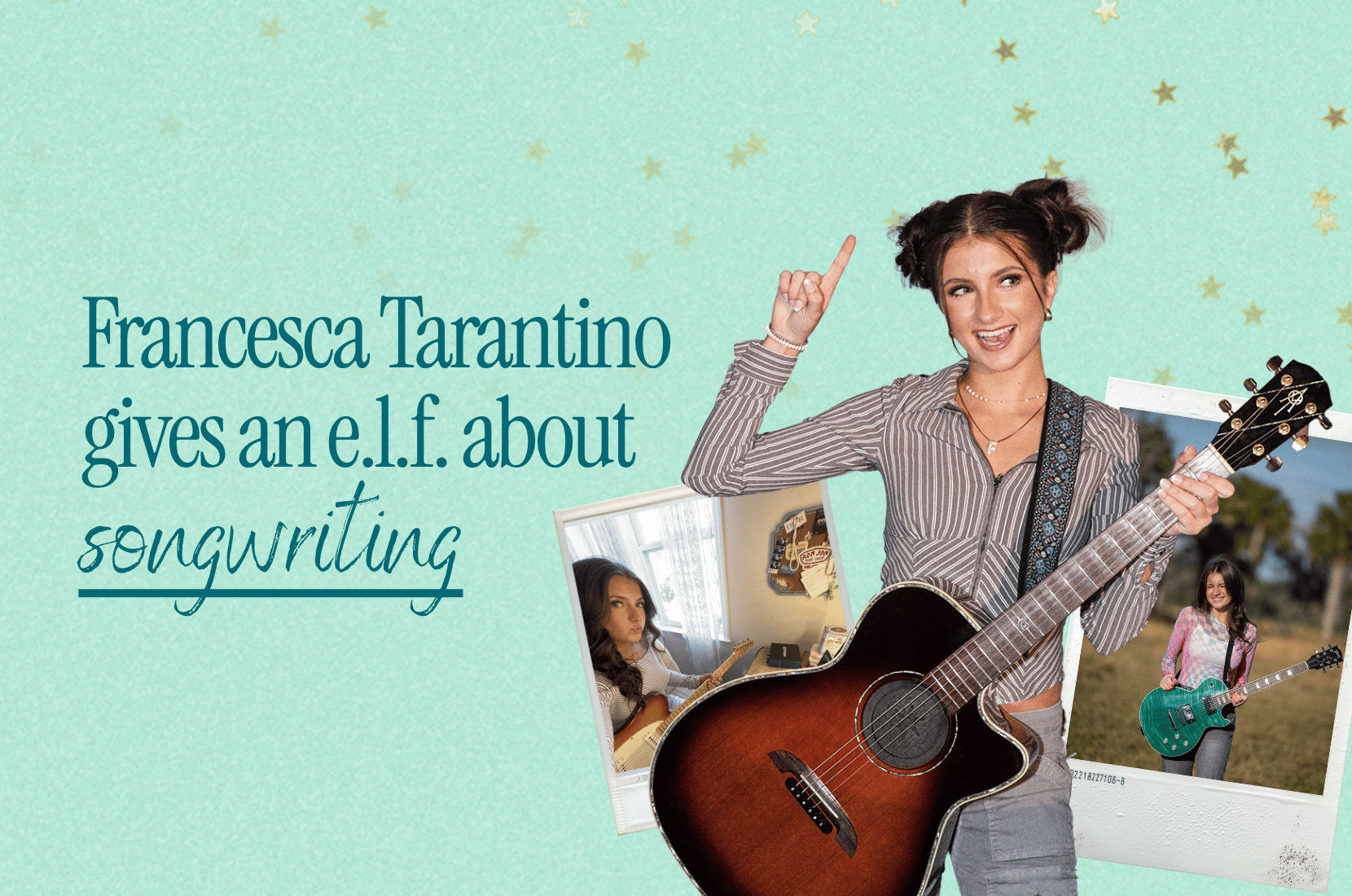 Singer/Songwriter Francesca Tarantino Is Done Chasing Perfect