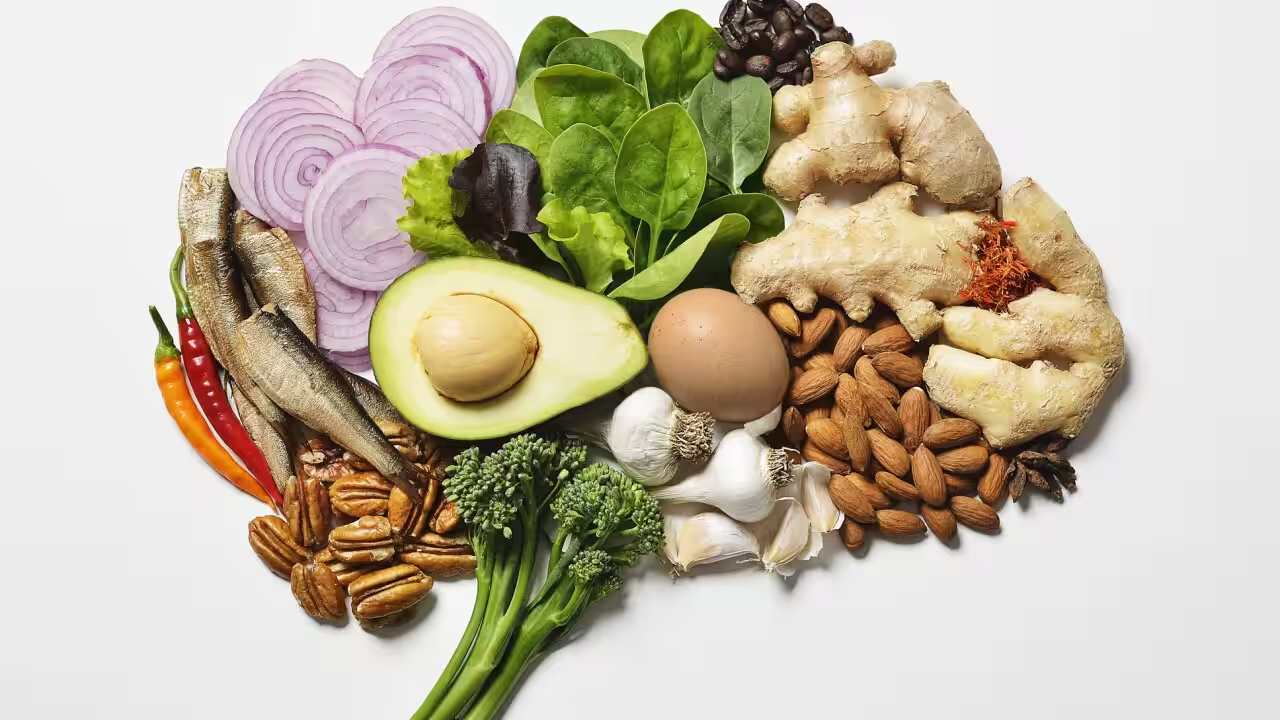 YOUR BRAIN IS WHAT IT EATS