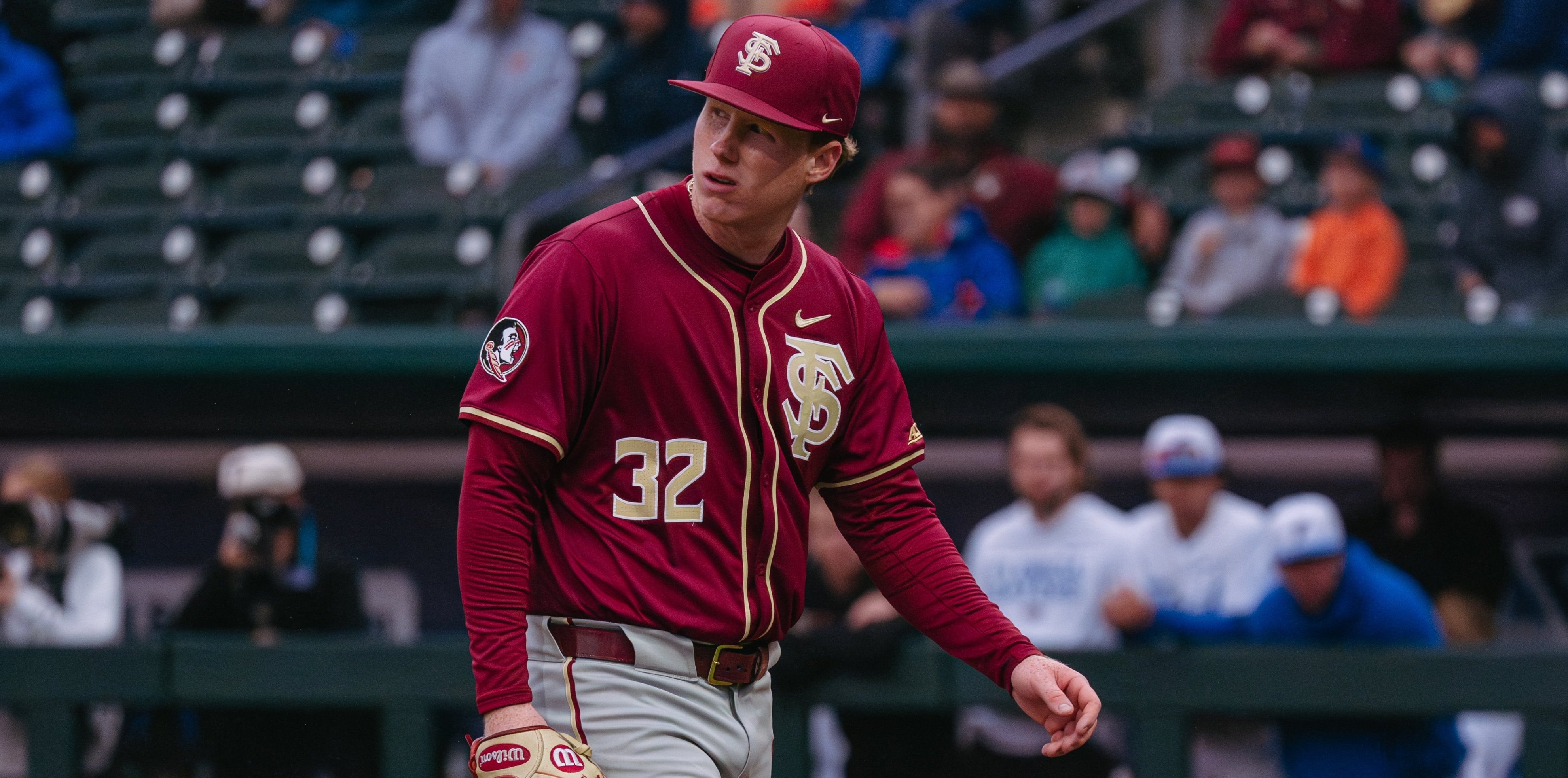 Whiffs, wind and rain: FSU strikes out 16 times in a dreary loss to Florida