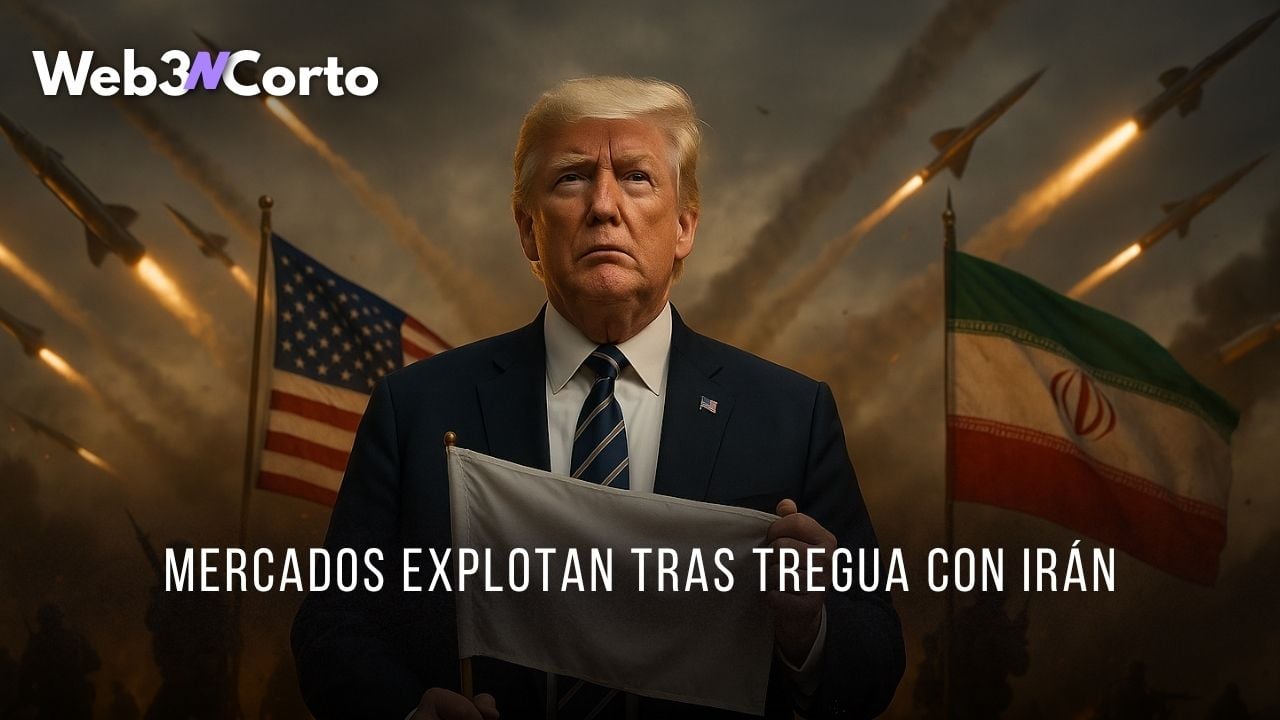 ☮️ Alto fuego dispara Bitcoin, 💰  Polymarket lanza token, 🇲🇽 México introduce impuestos a cripto