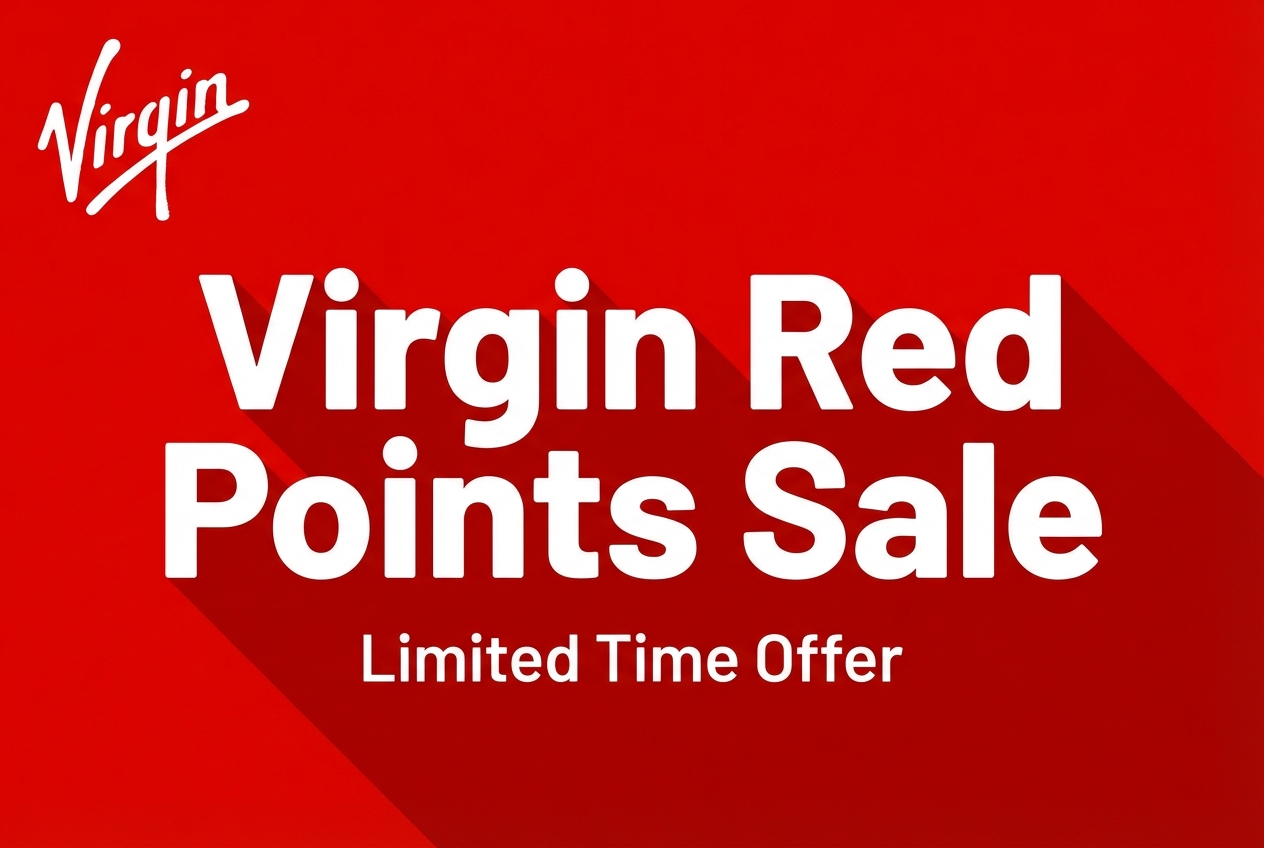 Virgin Red Launches Up to 70% Bonus on Bought Points — Under 0.9p Each