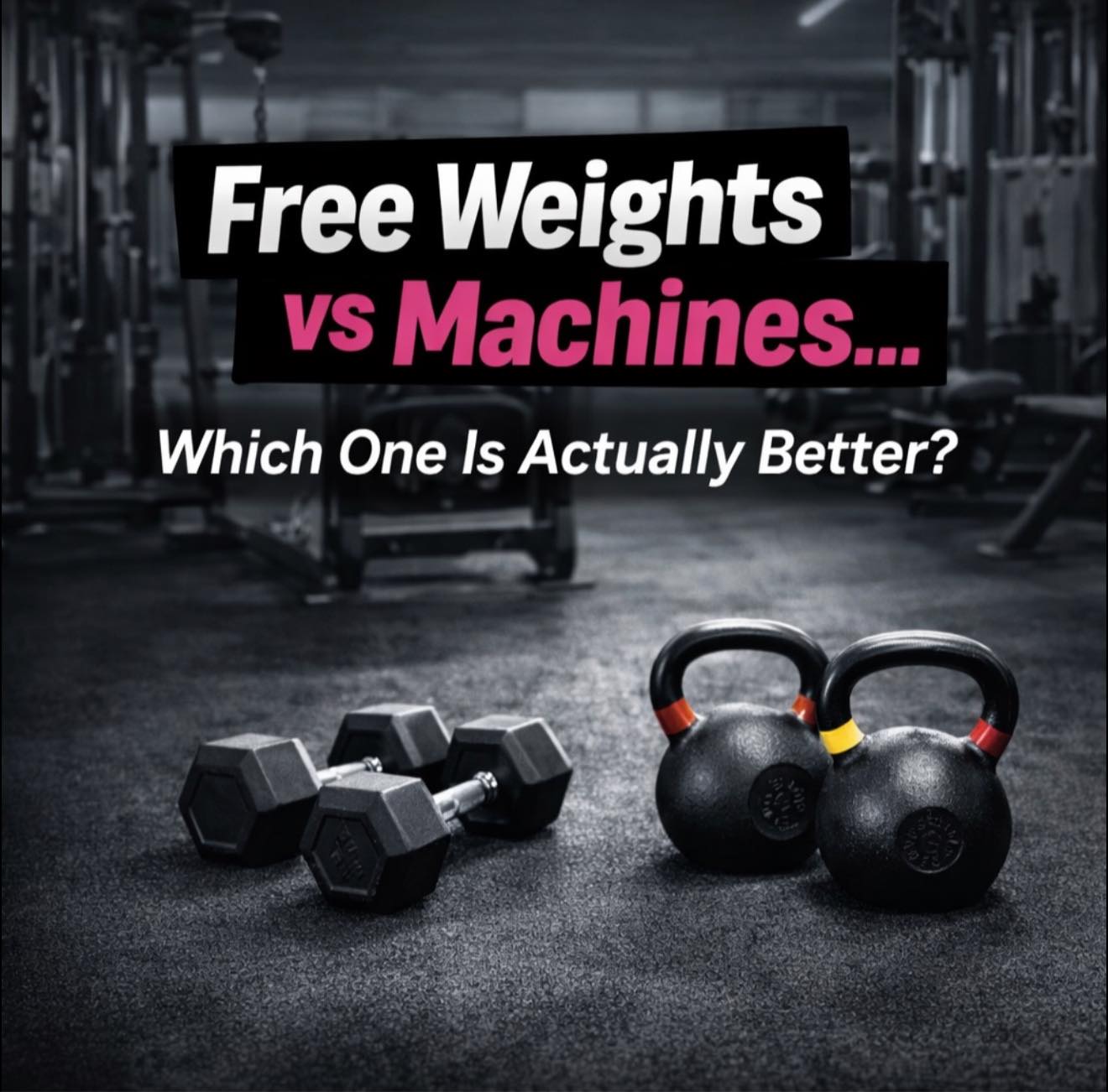 Free Weights vs Machines — Which Is Better?
