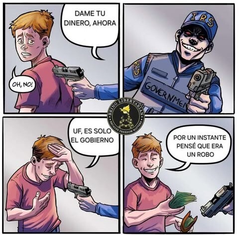 Los impuesto son un robo