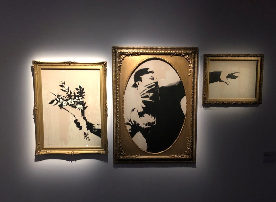 The SF Style Seen at The “Unauthorized” Banksy Show