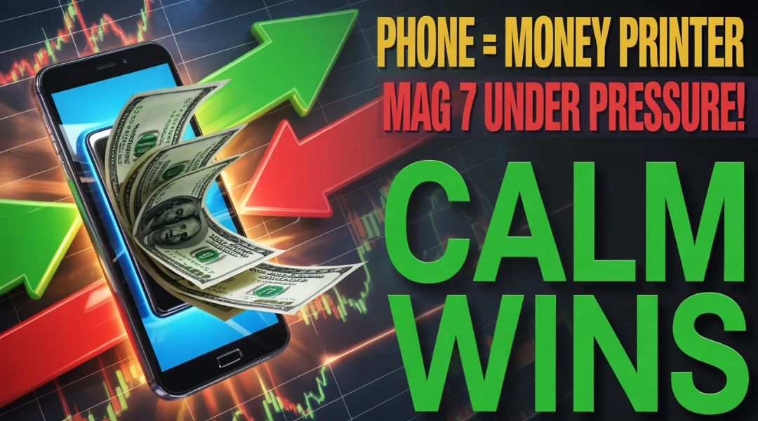 Your Phone Is Printing Money, Mag 7 Under Pressure, and Calm Investors Win