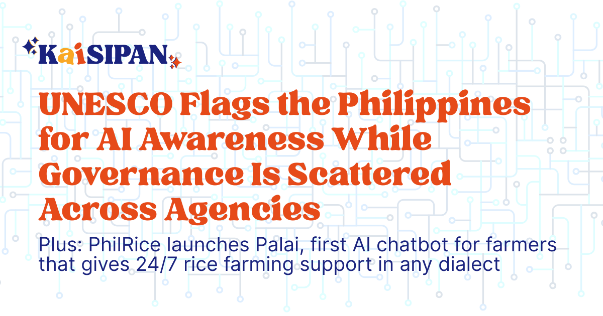 UNESCO Flags the Philippines for AI Awareness While Governance Is Scattered Across Agencies