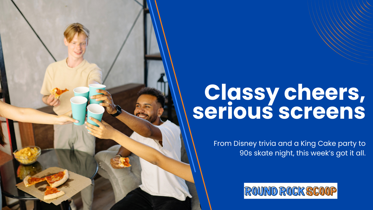 🍸 Classy cheers, serious screens