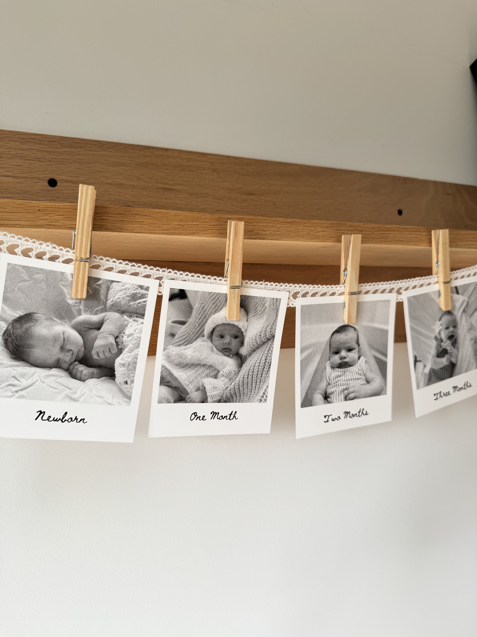 Polaroid-Style Photo Banner