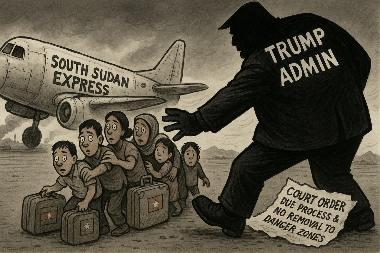 Deporting to a WAR ZONE?! Trump Admin Allegedly Ships SE Asians to... SOUTH SUDAN