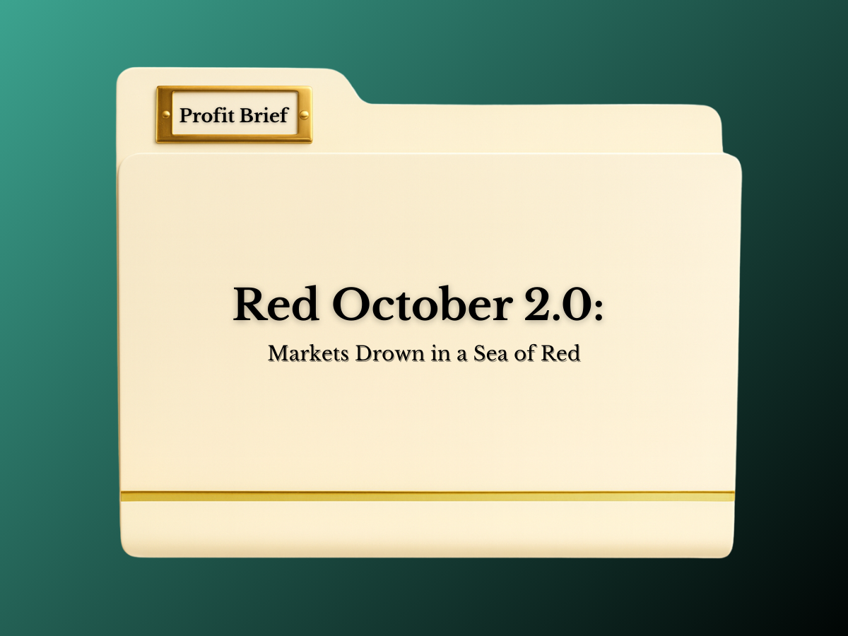 Red October 2.0: Markets Drown in a Sea of Red