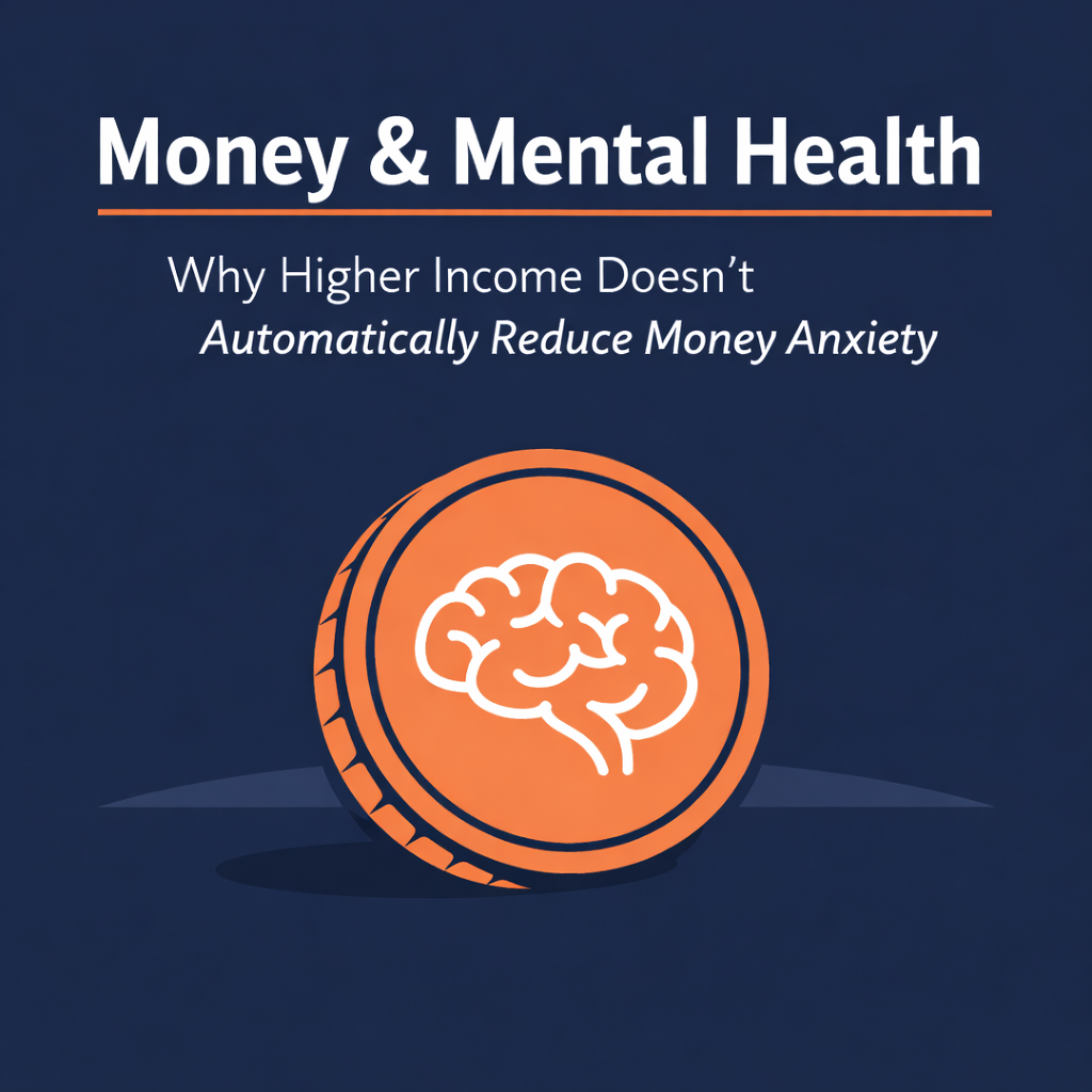 Why Higher Income Doesn’t Automatically Reduce Money Anxiety