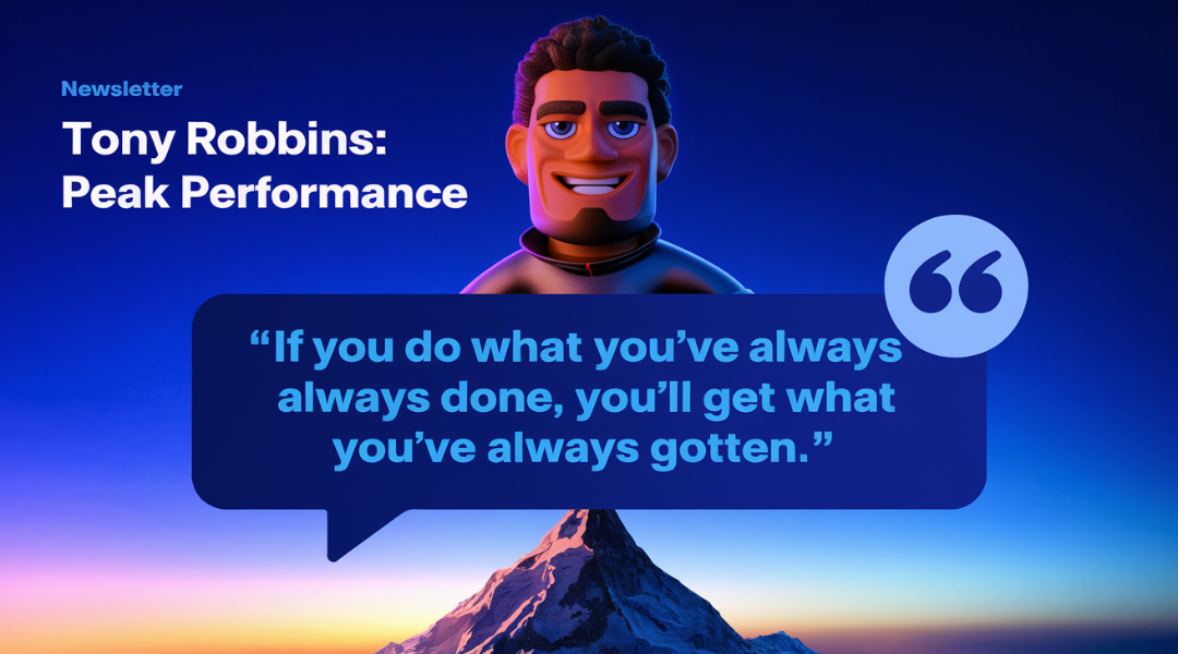 Transform Your Routine Now with Tony Robbins!