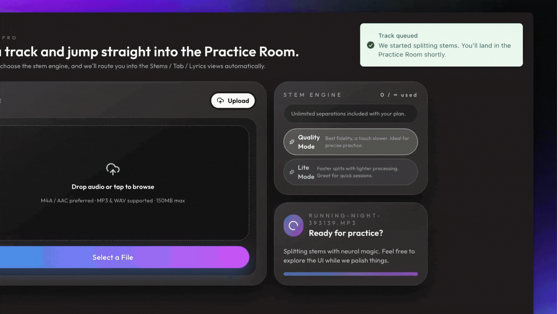 Turn YouTube into your practice room with Practice Pro (Beta)