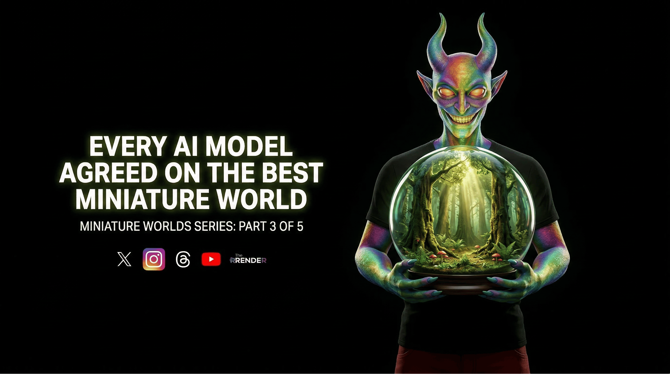 Every AI Model Agreed on the Best Miniature World