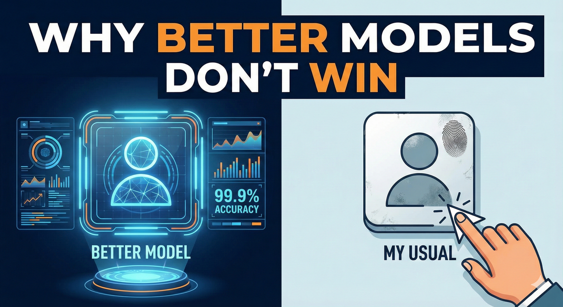Why Better Models Don't Win