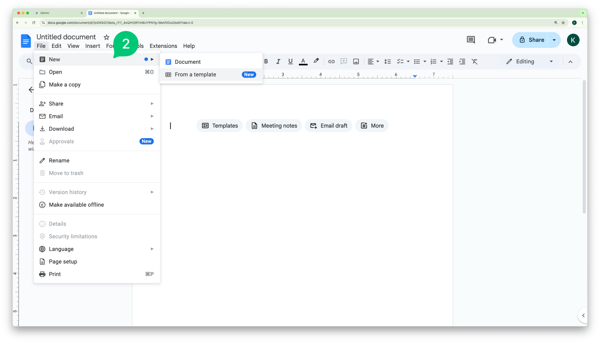 Stop creating documents from scratch