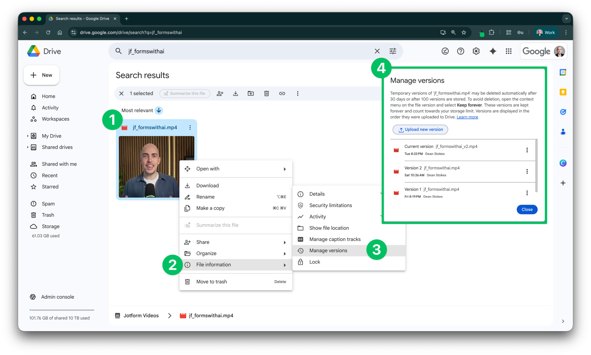 A hidden Google Drive feature I use all the time