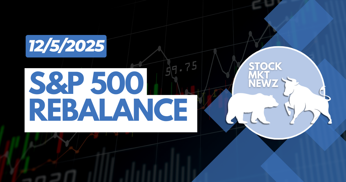 S&P 500 REBALANCE 