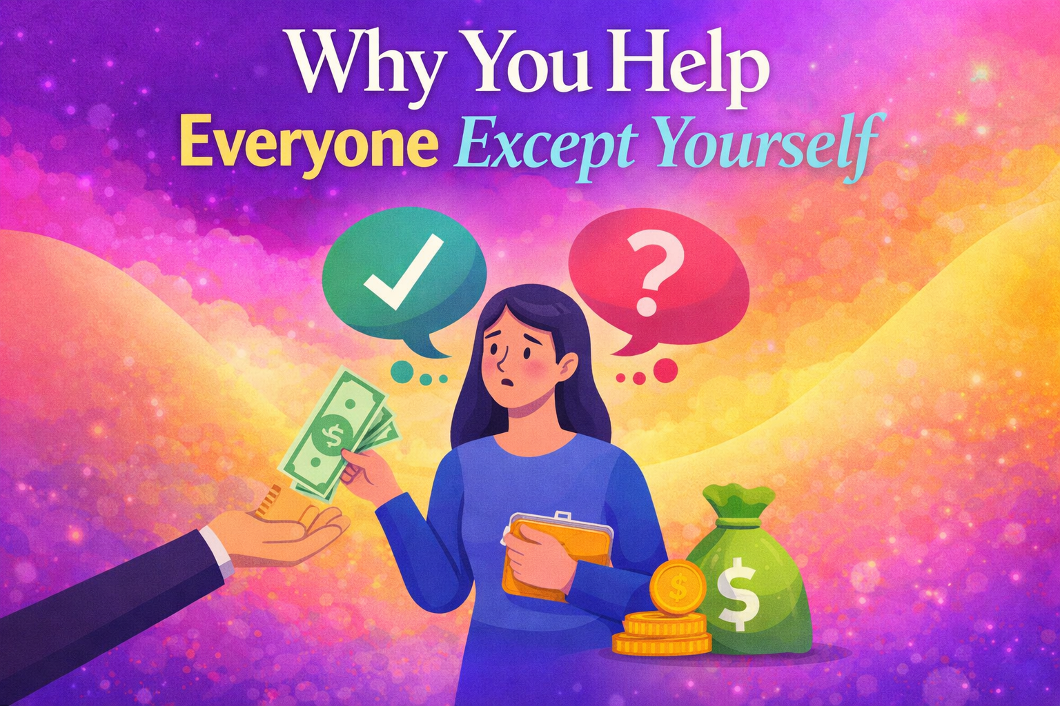 You said yes to them, why not to yourself?