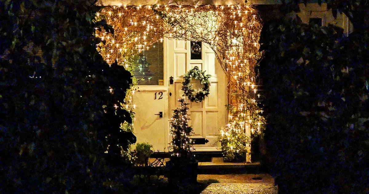 Christmas Lights are On.