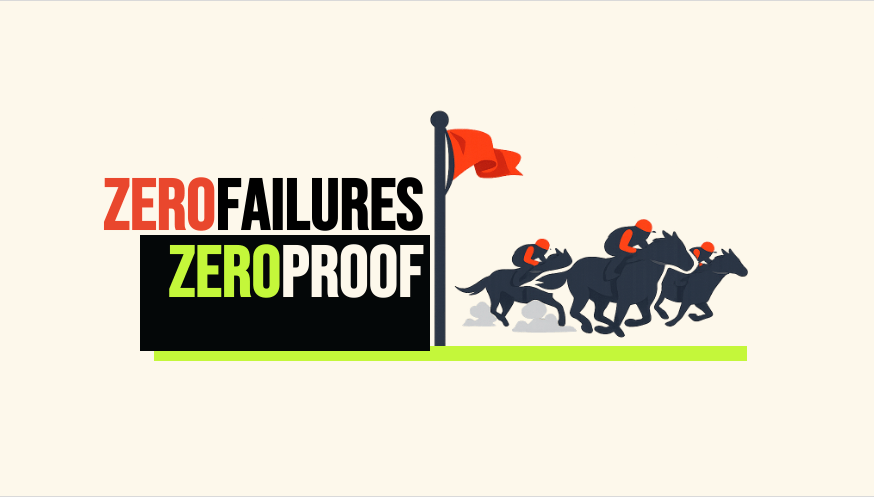 Zero Failures. Zero Proof.