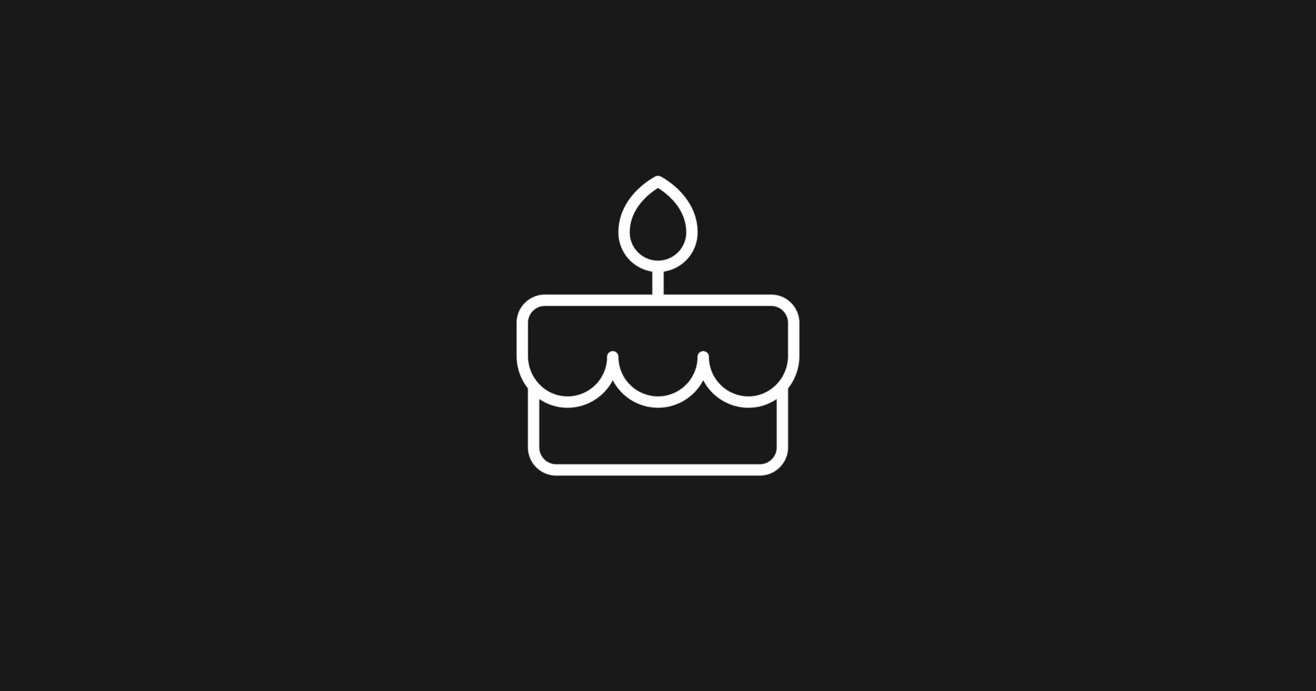 Something I never do (but it's my birthday)