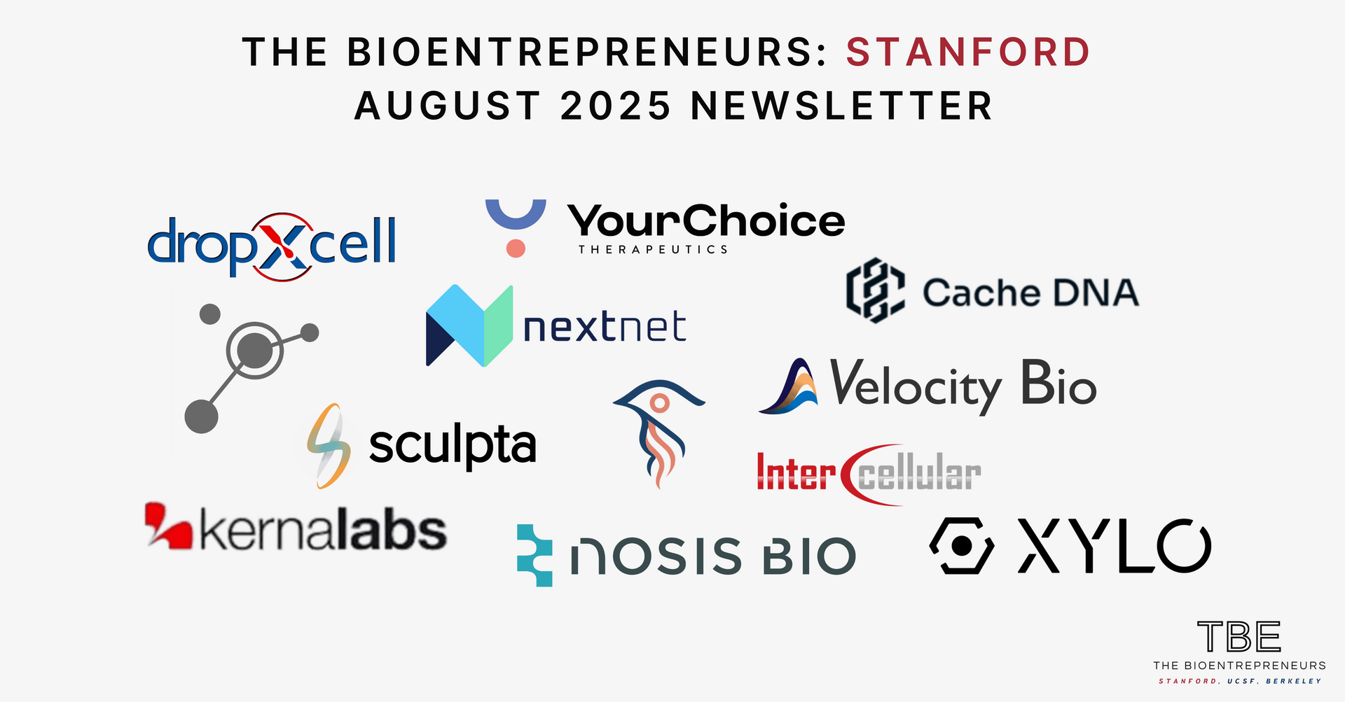 August 2025 Updates - The Bioentrepreneurs: Stanford, UCSF, Berkeley