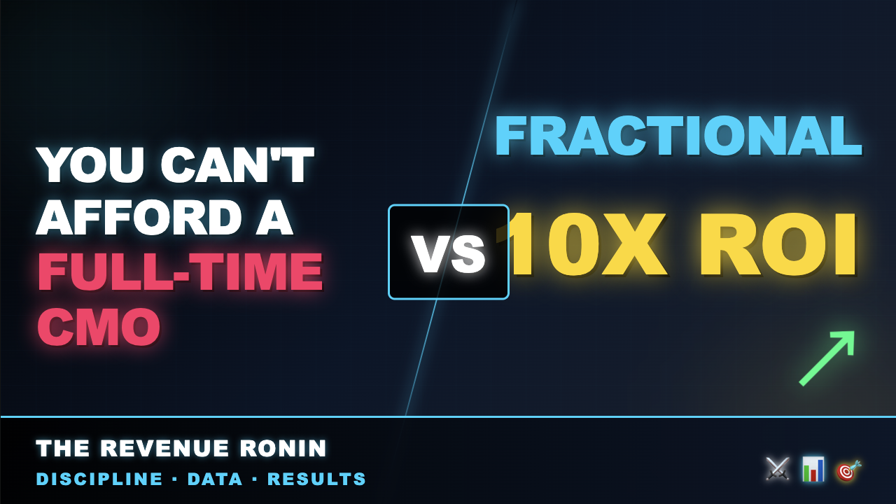 Why I Tell CEOs They Can't Afford Me (And Why It Works)