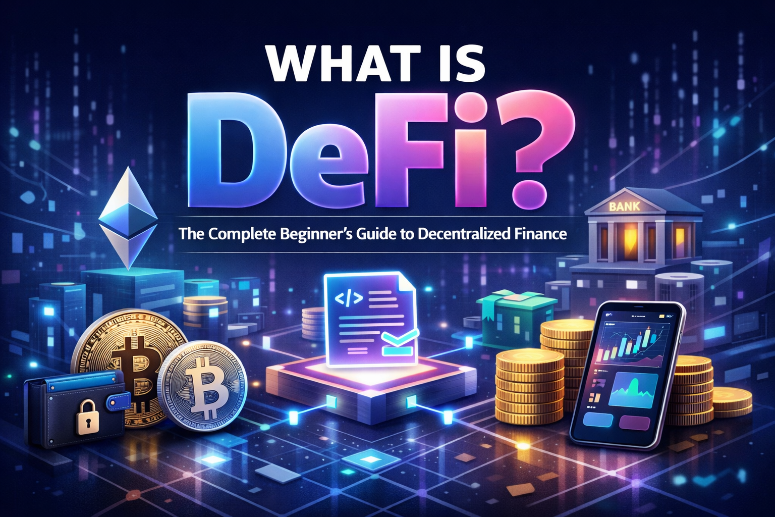 What Is DeFi? The Complete Beginner’s Guide to Decentralized Finance