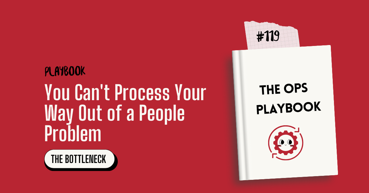 ⚙️ Ops Playbook #119