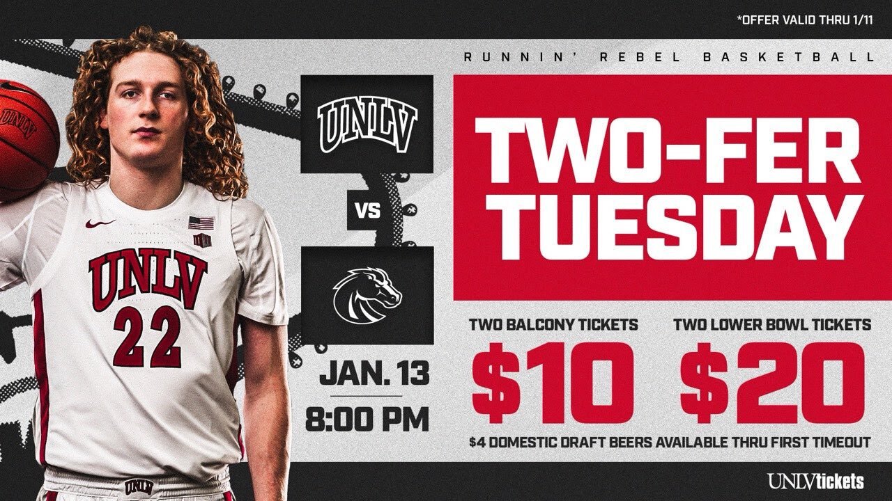 UNLV Hosts Boise State in Mountain West Matchup