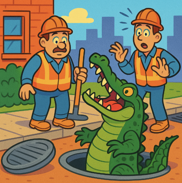 When your pet betrays you and the sewers fight back.