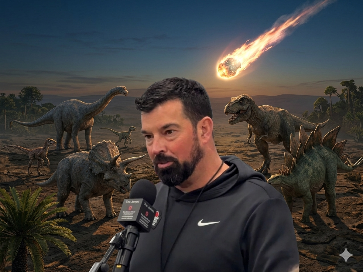Ryan Day trying to keep Ohio State from going the way of the dinosaurs