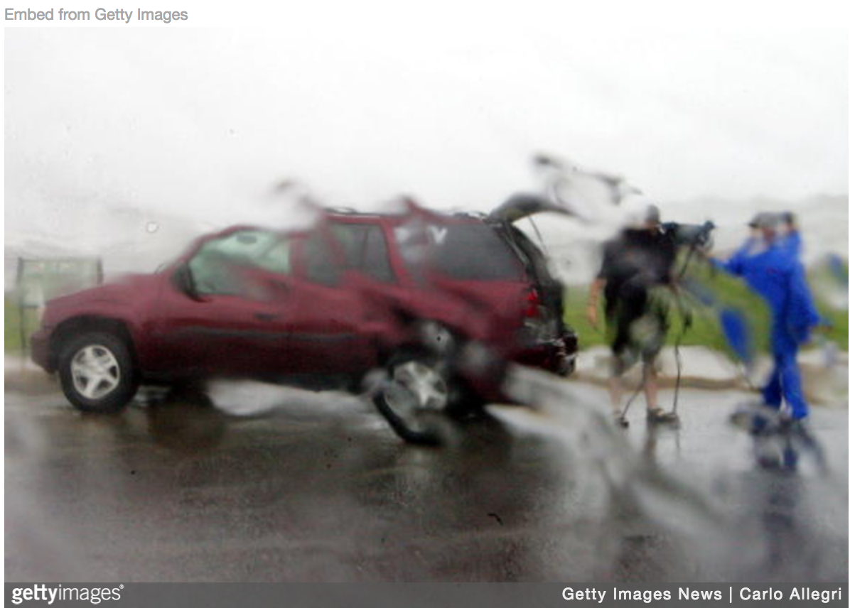 Journalists Behaving Irresponsibly