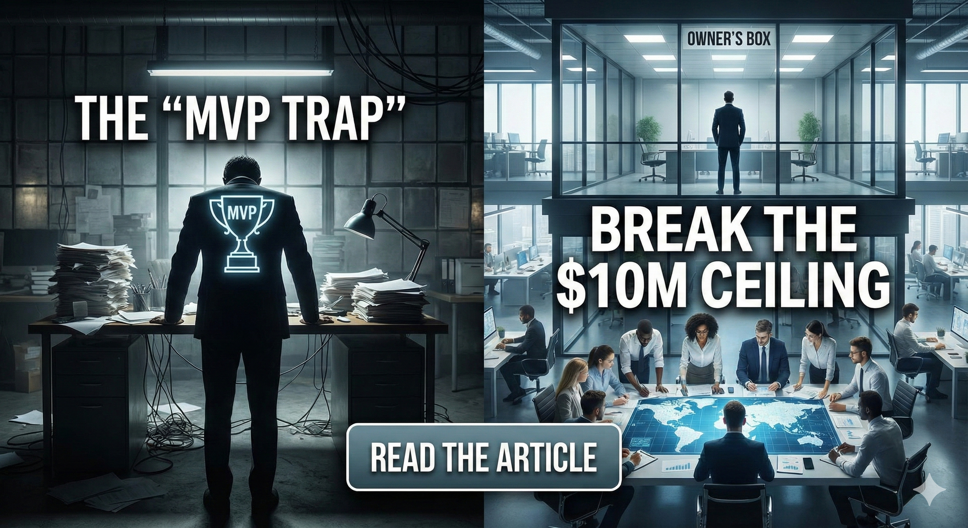 The "MVP Trap" (it’s killing your exit multiple)
