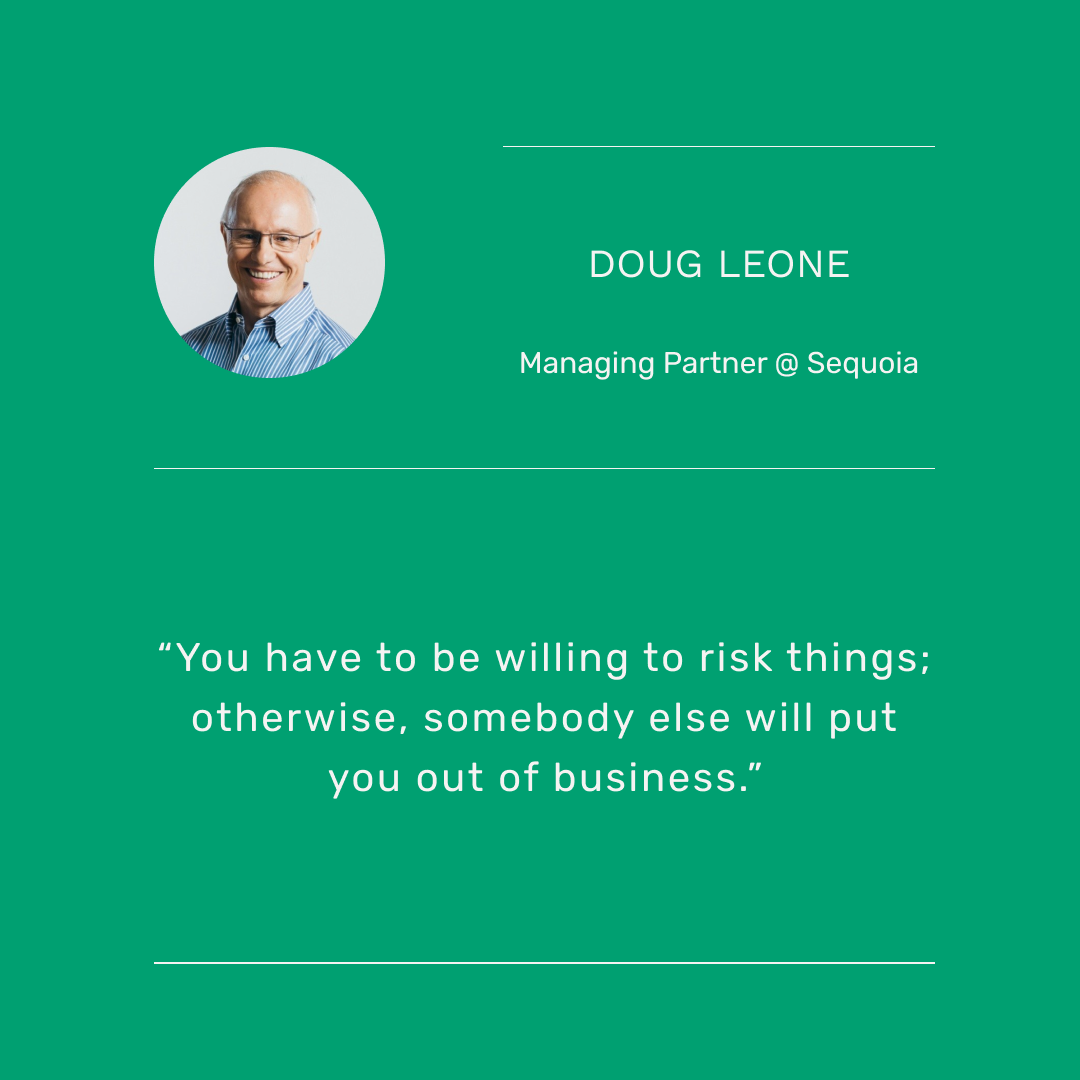 📶 15 Lessons from Doug Leone (Managing Partner @ Sequoia)
