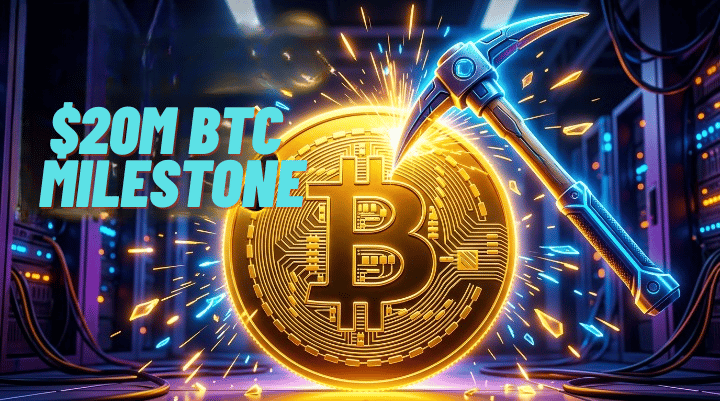 ⛏️ 20 Million Bitcoin Mined 